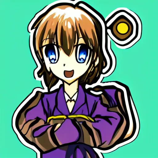 Image similar to Euphoric anime png sticker