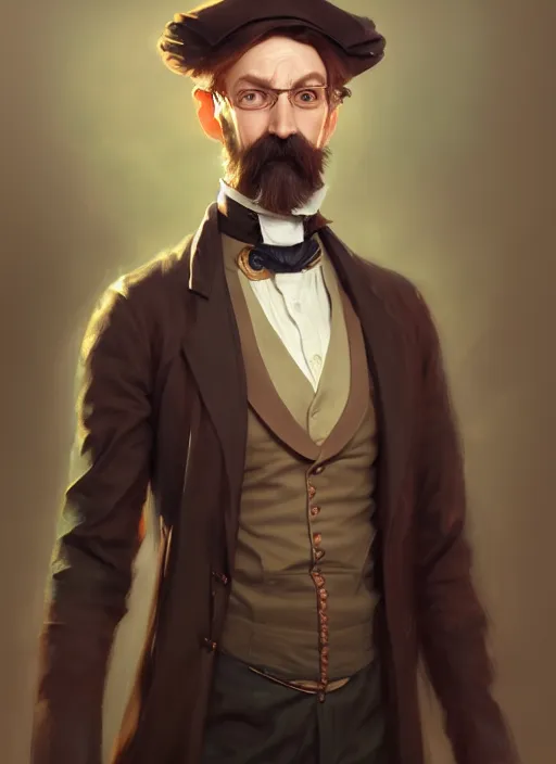 Prompt: character concept art of a victorian doctor, key visual, realistic shaded perfect face, fine details, dystopian environment and background, by stanley artgerm lau, wlop, rossdraws, james jean, andrei riabovitchev, marc simonetti, and sakimichan, trending on artstation