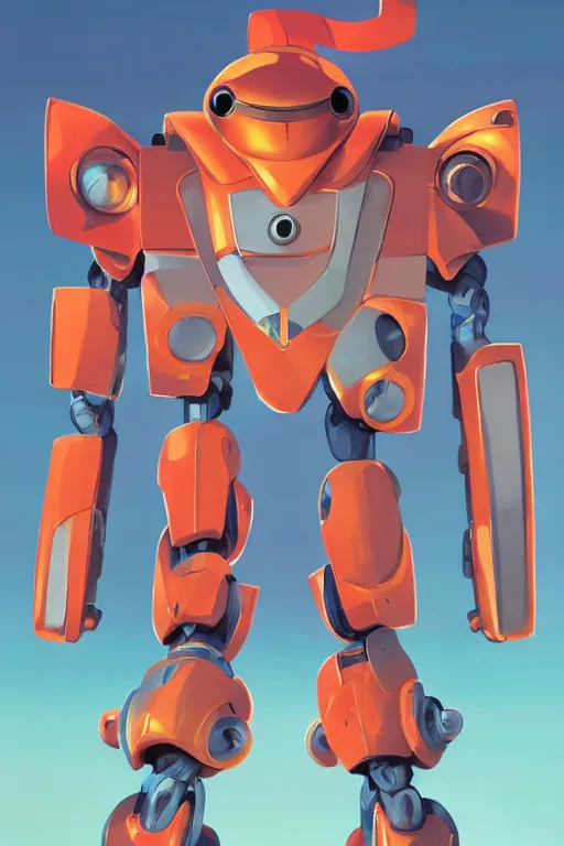 Image similar to metabots medabots medarotto medarot robot minimalist comics helmet mask neon cybereye, behance hd by jesper ejsing, by rhads, makoto shinkai and lois van baarle, ilya kuvshinov, rossdraws global illumination ray tracing hdr radiating a glowing aura