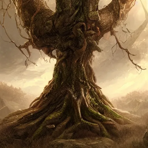 Prompt: yggdrasil supperrealistic, artstation