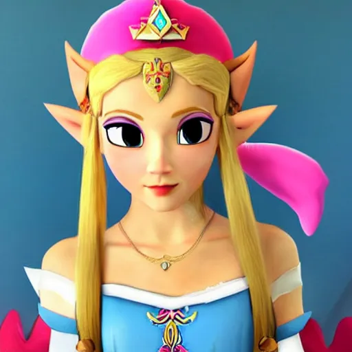 CGTalk  HMC #45 - Young Princess Zelda