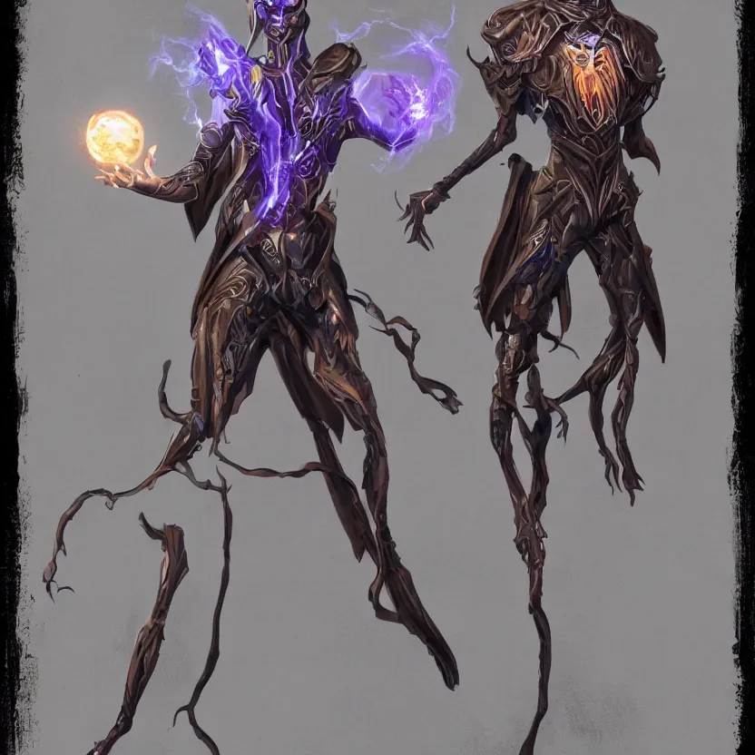 Image similar to full body concept art of a esper/psyker in the style of anti-art detailed realistic High Resolution HD 8k