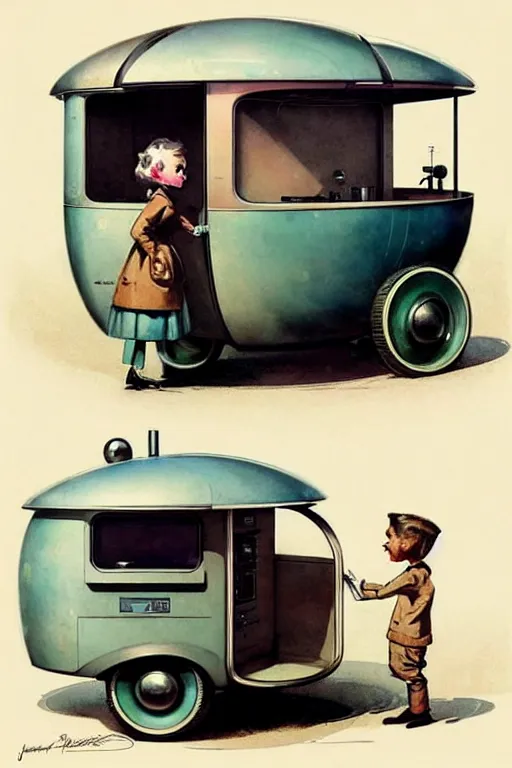 Image similar to ( ( ( ( ( 1 9 5 0 s retro future android robot wagon. muted colors., ) ) ) ) ) by jean - baptiste monge,!!!!!!!!!!!!!!!!!!!!!!!!!