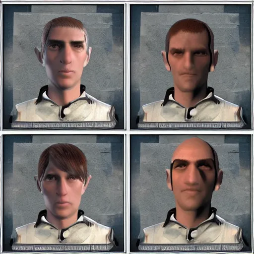 Image similar to oblivion character creator