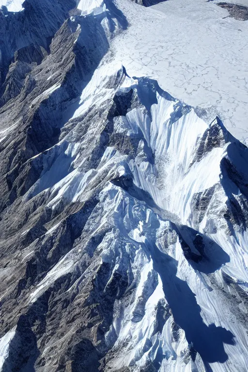 Image similar to The end of all known life, viewed from mount everest, digital artwork, 4k