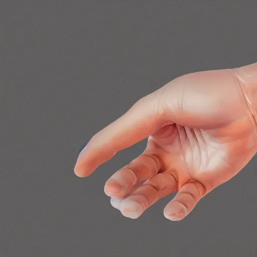 Image similar to anatomically correct hand