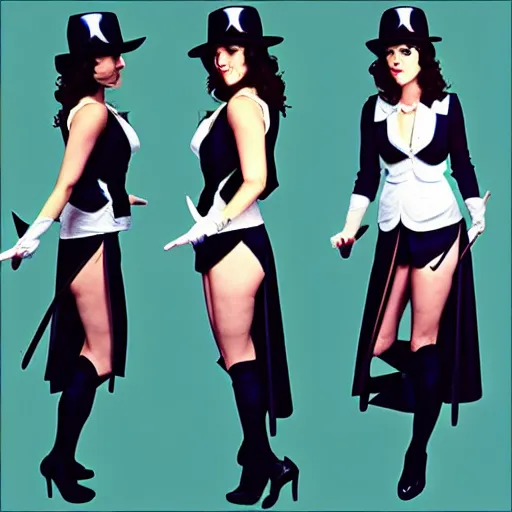 Image similar to mary elizabeth winstead cosplay as zatanna zatara,