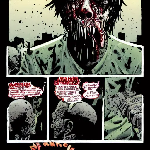 Image similar to zombie by robert kirkman