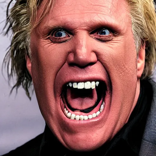 Image similar to gary busey monster