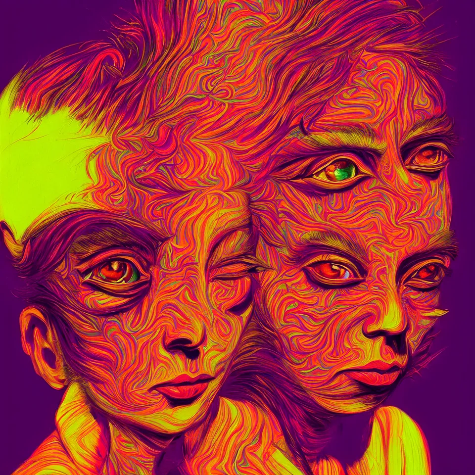 Image similar to bright psychedelic todd solondz, diffuse lighting, fantasy, intricate, elegant, highly detailed, lifelike, photorealistic, digital painting, artstation, illustration, concept art, smooth, sharp focus, art by francis bacon