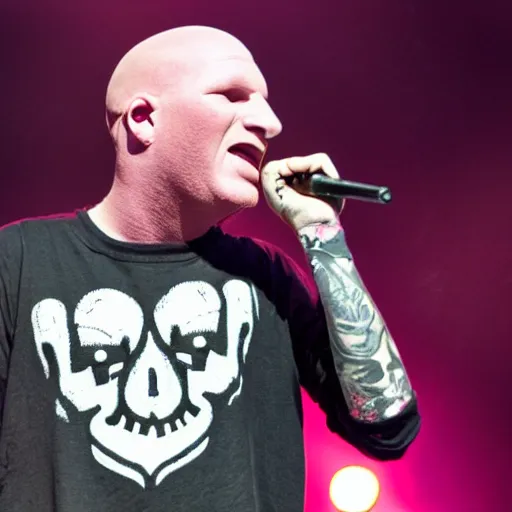 Prompt: bald corey taylor