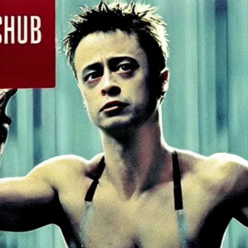 Image similar to fight club