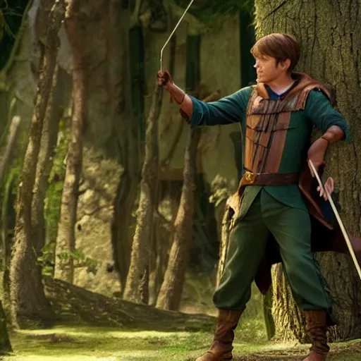 Image similar to disney's robin hood film cgi 3 d