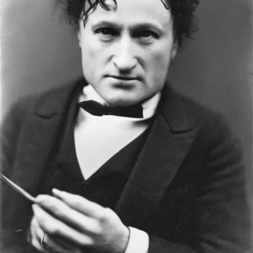 Image similar to portrait photography of harry houdini