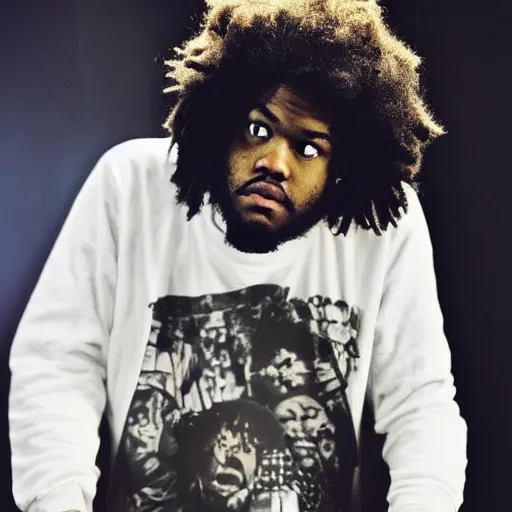 Prompt: Last Picture of Capital Steez and the Number 47