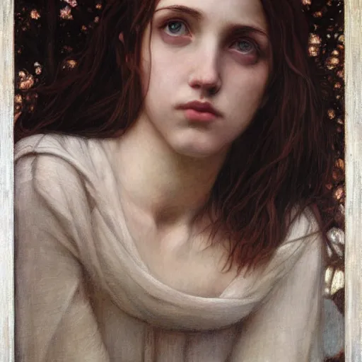 Prompt: wind kissed pictures, ashes, lament, photorealism, hyper - realism, by waterhouse