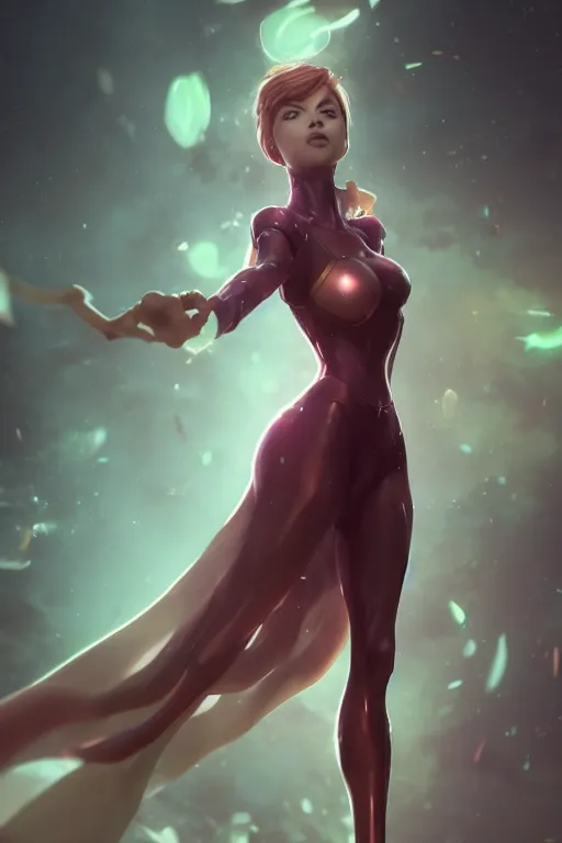 Image similar to a woman manifesting her stand , made by Stanley Artgerm Lau, WLOP, Rossdraws, ArtStation, CGSociety, concept art, cgsociety, octane render, trending on artstation, artstationHD, artstationHQ, unreal engine, 4k, 8k,