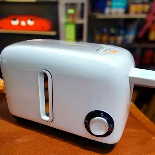 Prompt: Funko Pop of a toaster