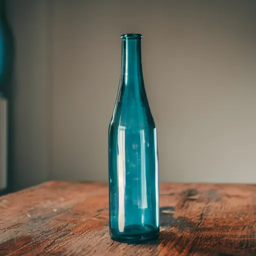 Image similar to a bottle is placed on a table