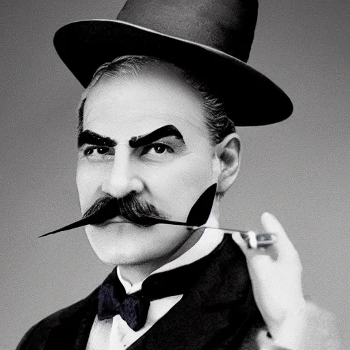 Prompt: hercule poirot