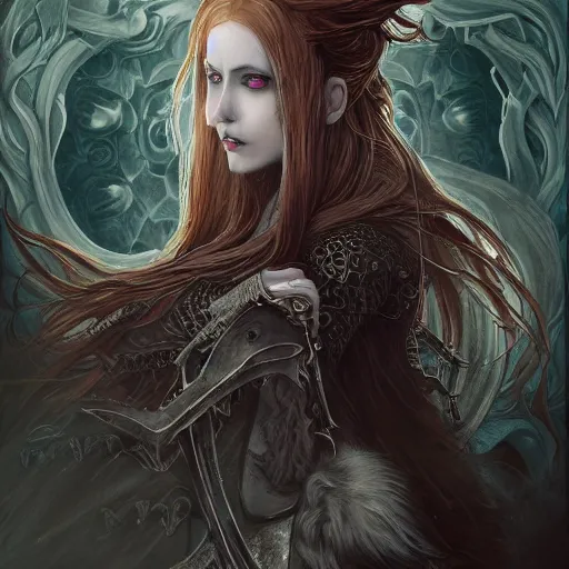 portrait of a ranni the witch from elden ring, baroque, Stable Diffusion