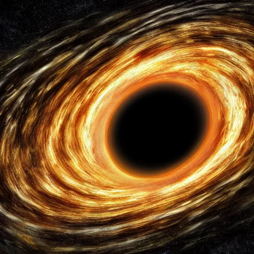 Image similar to the most powerful black hole in existence, hyper detailed