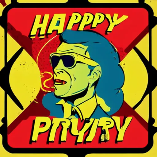 Image similar to happy python, 7 6 retro futurist illustration art by butcher billy, sticker, colorful, illustration, highly detailed, simple, smooth and clean vector curves, no jagged lines, vector art, smooth andy warhol style