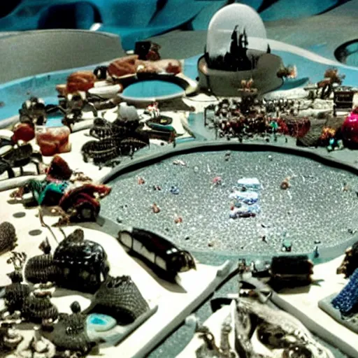 Image similar to a center for ants, still from movie zoolander