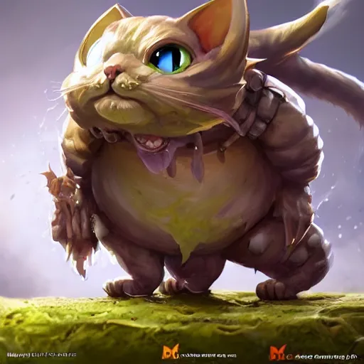 Prompt: a DND cat slime monster, made by Stanley Artgerm Lau, WLOP, Rossdraws, ArtStation, CGSociety, concept art, cgsociety, octane render, trending on artstation, artstationHD, artstationHQ, unreal engine, 4k, 8k,