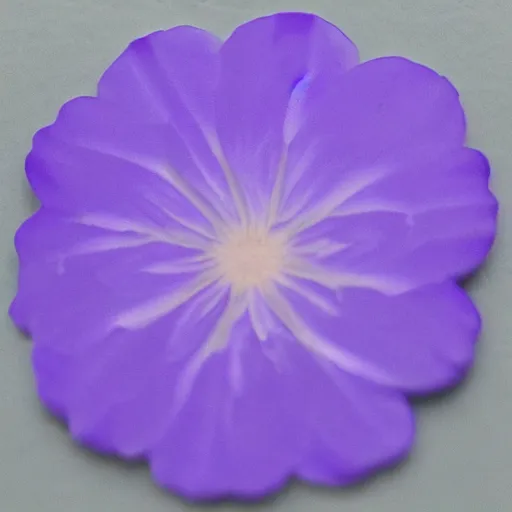 Prompt: frozendimensional purple petal