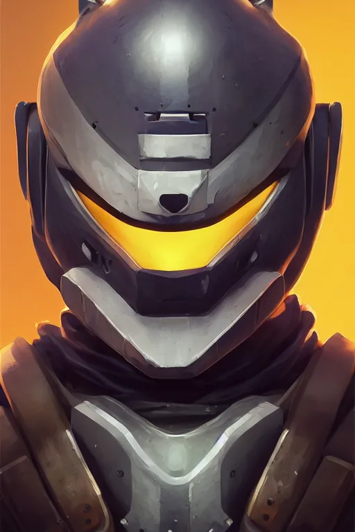 Image similar to epic mask helmet robot ninja portrait stylized as fornite style game design fanart by concept artist gervasio canda, behance hd by jesper ejsing, by rhads, makoto shinkai and lois van baarle, ilya kuvshinov, rossdraws global illumination radiating a glowing aura global illumination ray tracing hdr render in unreal engine 5