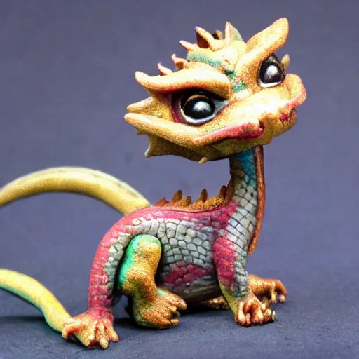 Image similar to a cute eastern dragon