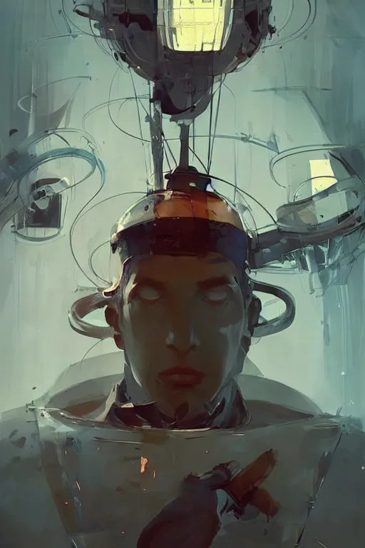 Image similar to a male french chef, culinarypunk futuristic. decorated with culinary magic by league of legends ismail inceoglu dragan bibin rossdraws peter mohrbacher. sharp focus, smooth, symmetry