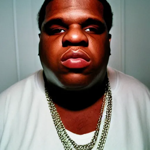 Image similar to white biggie smalls, photo,