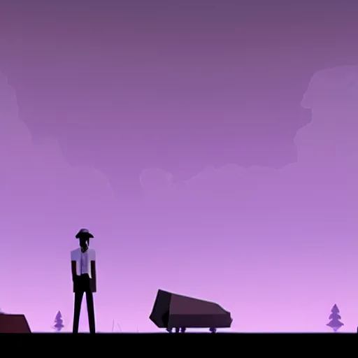 Image similar to kentucky route zero, videogame