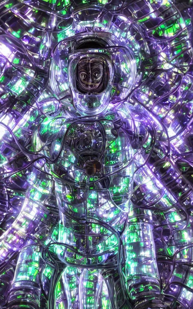 Image similar to healing, diverse healing cybersuits, healing tubes, macro, wide wide angle, vivid, elaborate, highly detailed, beautiful lighting