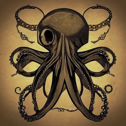 Prompt: “steampunk octopus”