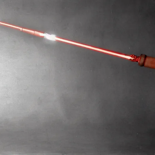 Image similar to lightsaber made in 1 9 3 0 in soviet union