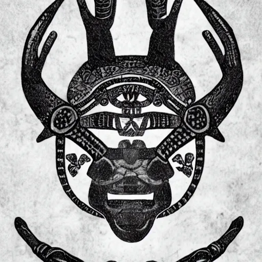 Image similar to portrait of xolotl