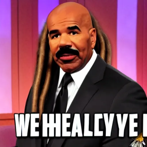 Image similar to steve harvey will dreadlocks