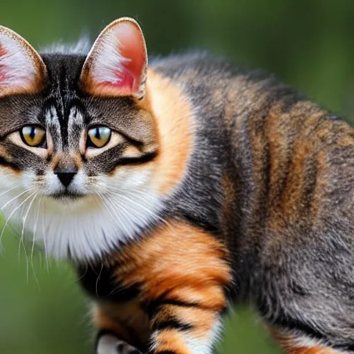 Image similar to new species that look like a mix between a cat and a dog