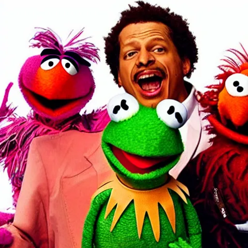 Image similar to the eric andre show muppets