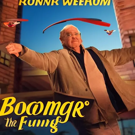 Prompt: boomerang : the flying boomer that always returns, realistic, 4 k, hd.