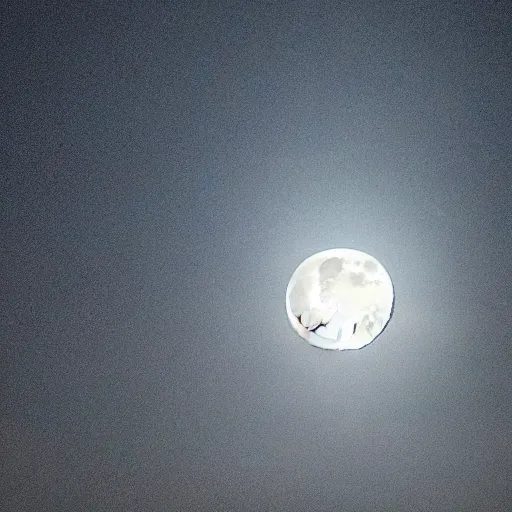 Image similar to photo of moon falling on the earth
