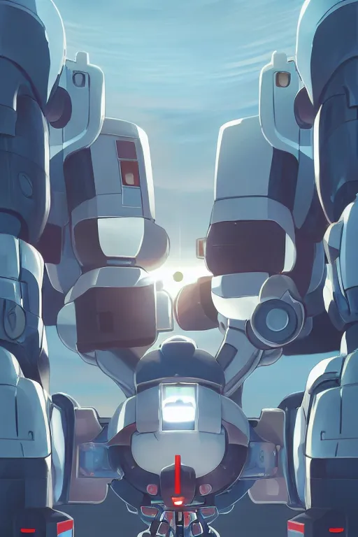 Image similar to metabots medabots medarotto medarot robot minimalist comics, behance hd by jesper ejsing, by rhads, makoto shinkai and lois van baarle, ilya kuvshinov, rossdraws global illumination ray tracing hdr radiating a glowing aura