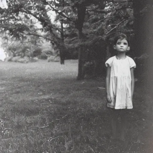 Prompt: a photo of a nostalgic, melancholic liminal space, childhood photo, creepy, memory