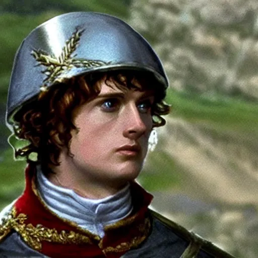 Image similar to napoleon as elve in lord of the rings