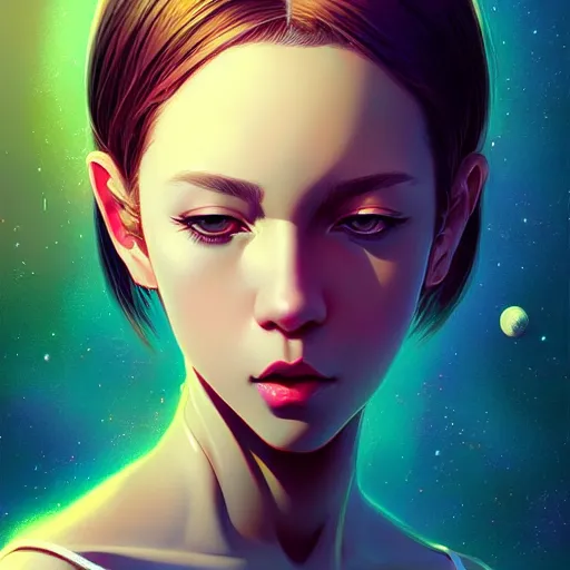 Image similar to a portrait of a beautiful a type of vacuum energy that is poorly understood, outer space, art by ilya kuvshinov and wlop and artgerm and josan gonzalez, digital art, highly detailed, intricate, sharp focus, trending on artstation hq, deviantart, pinterest, unreal engine 5, 4 k uhd image