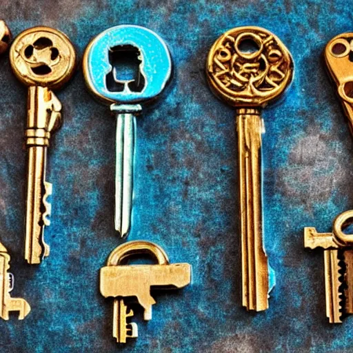 Image similar to the keys to universe