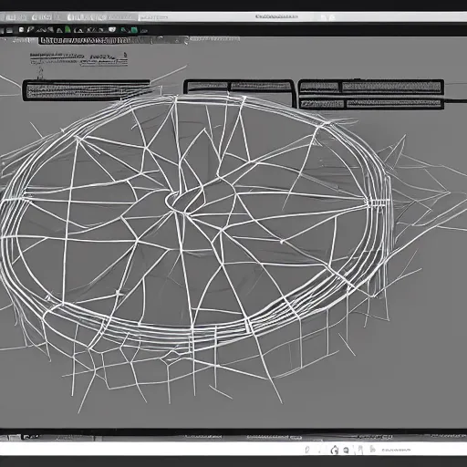 Image similar to wireframe pizza, hyperdetailed, unreal engine render, 8 k